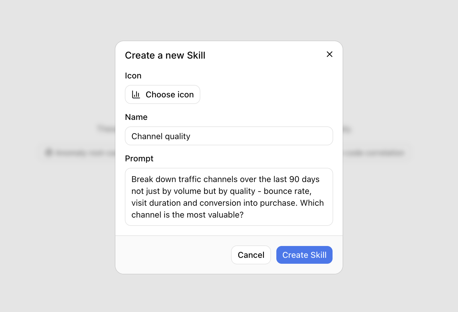 Create a Skill